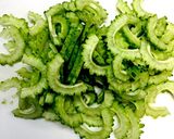 超簡単!ゴーヤの下ごしらえ作り方1写真
