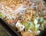 ホットプレートで定番の味！ソース焼きそば作り方4写真
