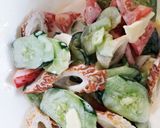 チーズ入りキュウリとちくわのわさびマヨ作り方6写真