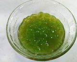 タピオカ風、ブドウ(デラウェア)ドリンク作り方3写真