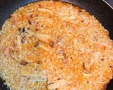 きのこのチーズトマトリゾット作り方7写真