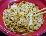 レンジで簡単！焼かない☆焼きそば作り方4写真