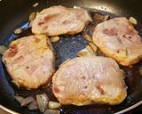 豚モモ肉でポークチャップ♪作り方3写真
