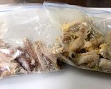 手羽中 カレー味唐揚げ作り方3写真