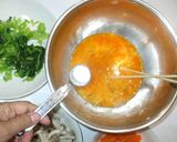 野菜入り炒り卵♪簡単作り方7写真