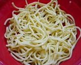 レンジで簡単！汁なし混ぜそば☆花椒風味作り方1写真