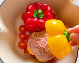 パプリカの肉詰め作り方8写真
