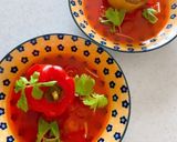 パプリカの肉詰め作り方13写真