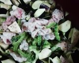 ゴーヤと茄子の牛肉煮(豚肉でも良い)作り方2写真