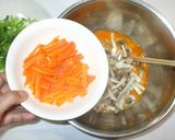 野菜入り炒り卵♪簡単作り方10写真
