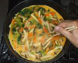 野菜入り炒り卵♪簡単作り方13写真
