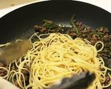 夏のスタミナ回復!肉味噌ピリ辛冷製パスタ作り方9写真