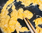 旨くてびっくり！長ネギと木耳のたまご炒め作り方5写真