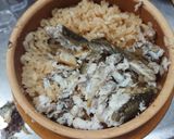 峠の釜めし土鍋で鮎釜めし作り方9写真