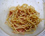 お弁当！作り置きパスタ☆ミートソース風作り方1写真