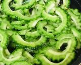 ぶっかけ冷やしうどん●ゴーヤー&梅干し添作り方1写真