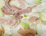 白菜とハムの生クリームソース煮作り方3写真