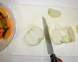 かぼちゃ豚肉の煮物♪簡単生姜風味作り方4写真