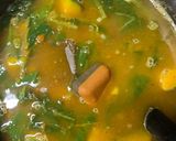 かぼちゃとほうれん草のヘルシーカレー作り方8写真