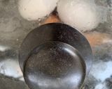 半熟たまごとチーズのとろ〜り卵トースト作り方3写真