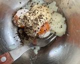 半熟たまごとチーズのとろ〜り卵トースト作り方5写真