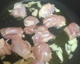 ワインに合うフレンチ鶏葱炒め作り方4写真