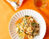 レンジで☆卵ふわふわ エビ玉ビーフン作り方8写真
