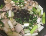 ワインに合うフレンチ鶏葱炒め作り方7写真