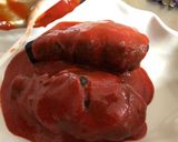 ウズベキスタン♡ナスの肉詰め焼きポテト添作り方5写真