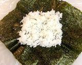 唐揚げ おにぎらず作り方2写真