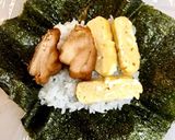 唐揚げ おにぎらず作り方3写真
