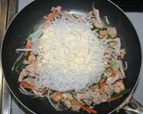 糖質☆乾燥こんにゃくパスタで焼きビーフン作り方14写真