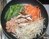 糖質☆乾燥こんにゃくパスタで焼きビーフン作り方12写真