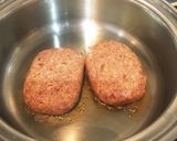 ハンバーグの焼き方、ステンレス多層鍋作り方2写真