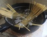 フライパン一つで作る本格カルボナーラ作り方2写真