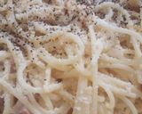 フライパン一つで作る本格カルボナーラ作り方11写真