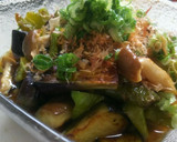 なすとピーマンとしめじの揚げ焼き浸し作り方11写真