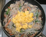 糖質☆乾燥こんにゃくパスタで焼きビーフン作り方15写真