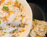 簡単♡ふっくらごはんの野菜たっぷり炒飯作り方5写真
