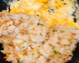 簡単♡ふっくらごはんの野菜たっぷり炒飯作り方7写真