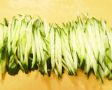よだれ鶏のたれ風★万能つゆで！冷やし中華作り方8写真