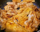 チキン入り卵焼き♪作り方5写真