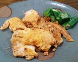 チキン入り卵焼き♪作り方6写真