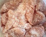 ほんのり桜の香る☆梅風味 鶏唐揚げ作り方3写真
