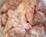 ほんのり桜の香る☆梅風味 鶏唐揚げ作り方3写真
