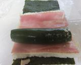親子で作る♡まるごとキュウリのロール巻き作り方4写真
