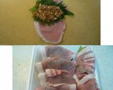 薄切り肉でナッツ味噌のボリュームとんかつ作り方2写真