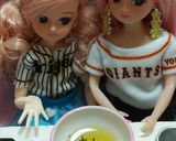 リカちゃん♡野球シリ♡タコのカルパッチョ作り方3写真