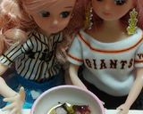 リカちゃん♡野球シリ♡タコのカルパッチョ作り方4写真