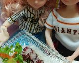 リカちゃん♡野球シリ♡タコのカルパッチョ作り方8写真